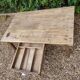 Coffee table farmhouse old camp