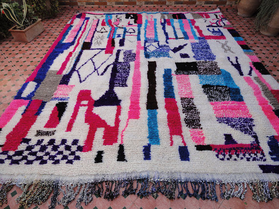 Berber carpet 290x247 cm