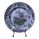 Decorative plate Creil and Montereau - Japanese Polychrome Decor 19th Century