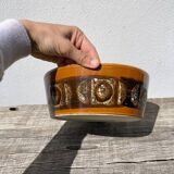 Glazed ceramic salad bowl 1970