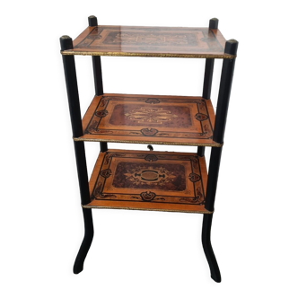 Napoleon III style marquetry side table