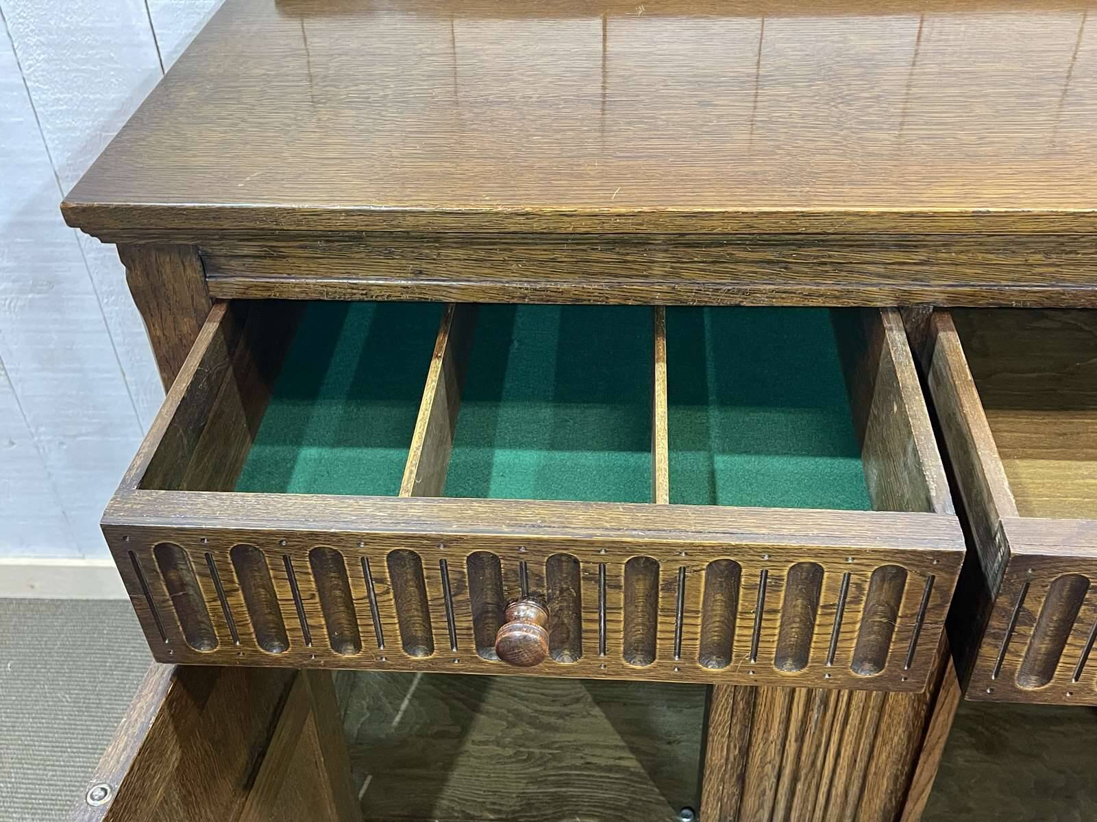 English oak sideboard from the 1950s