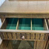 1950s English oak sideboard