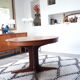 Table style scandinave en teck années 60 Baumann