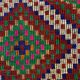 Tapis kilim turc vintage 354x178 cm laine jajim kelim