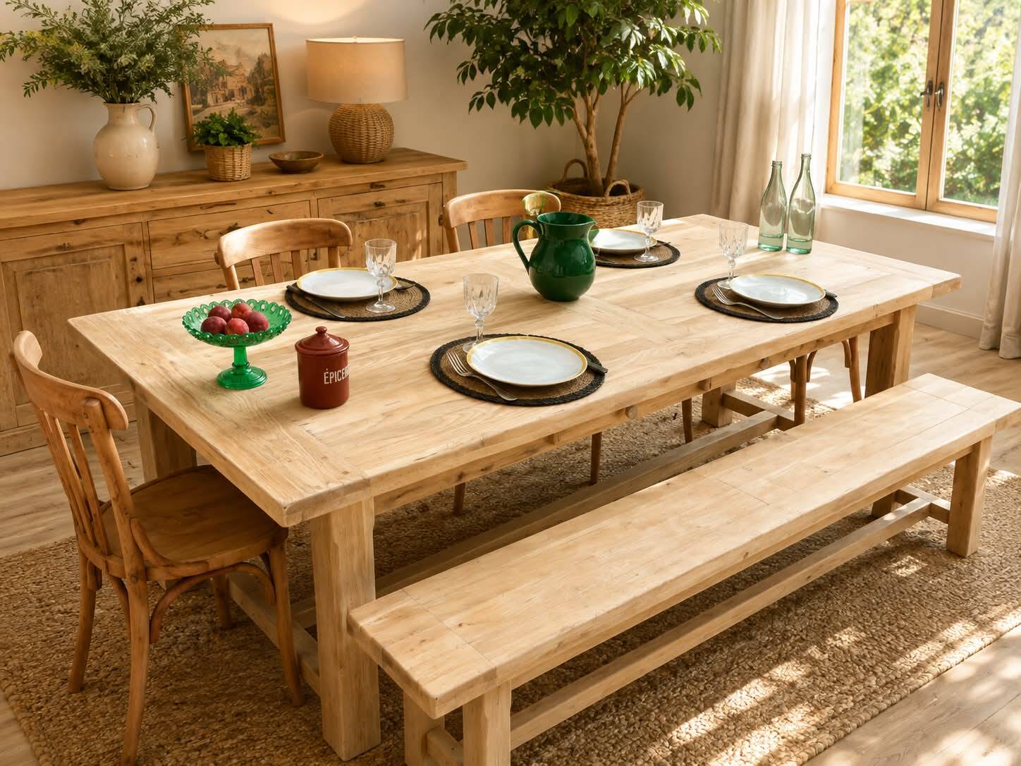 table de ferme