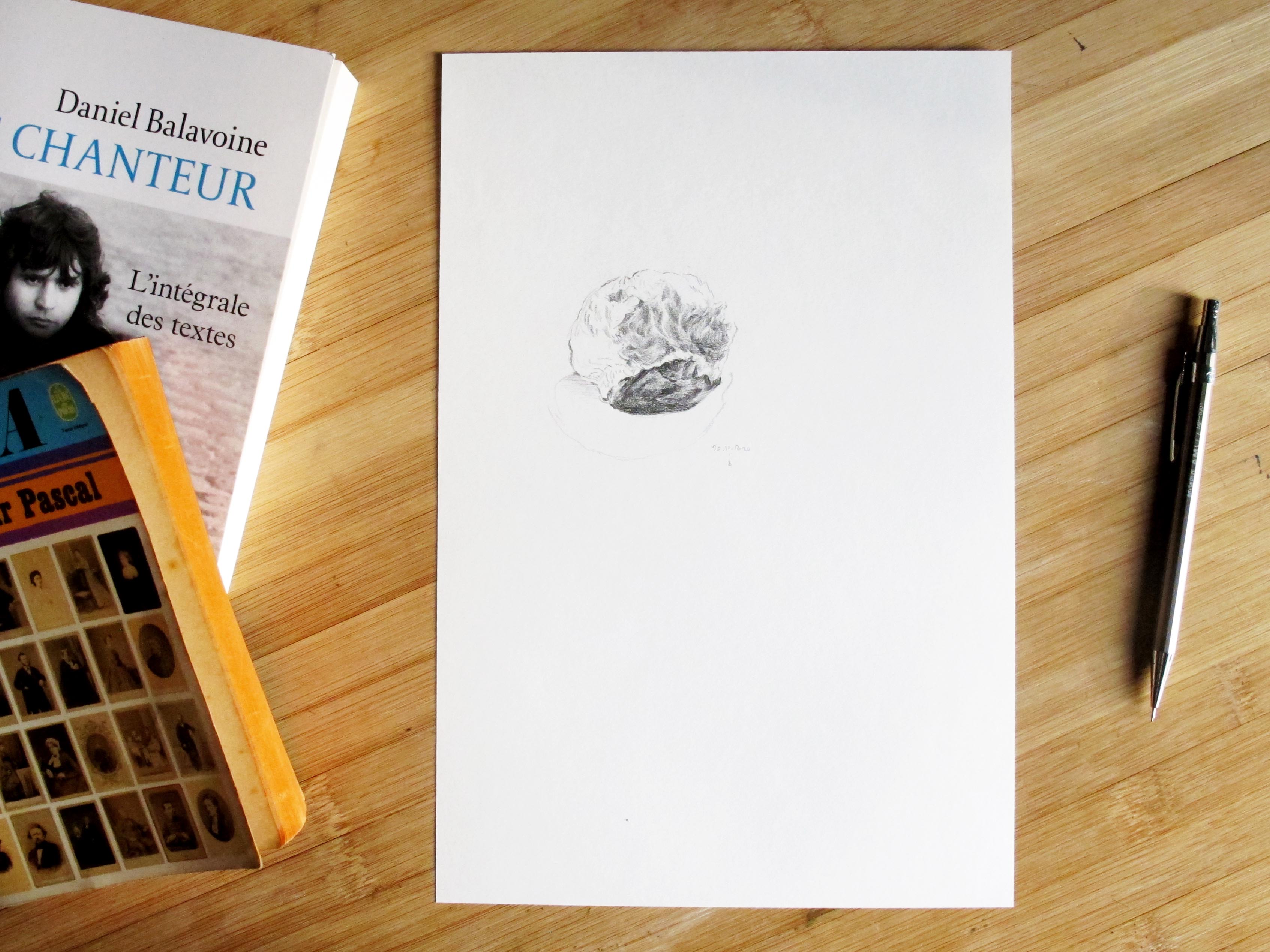 Religieuse, dessin original