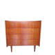 Vintage commode with tapered legs