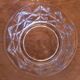Beautiful cut glass ice bucket of vintage French quality with fixed handles 4502.