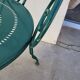 Série de 4 fauteuils de Jardin Fermob en fer ancien