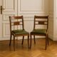 Paire de chaises vintage en bois courbé – design 20e siècle