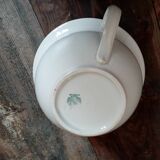 Lunéville blue white pot cache