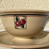 Saucier E.Charbonnier vintage porcelain
