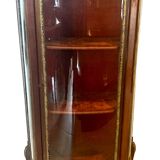 Napoleon III Showcase In Mahogany And Chiseled Bronze 20th Century