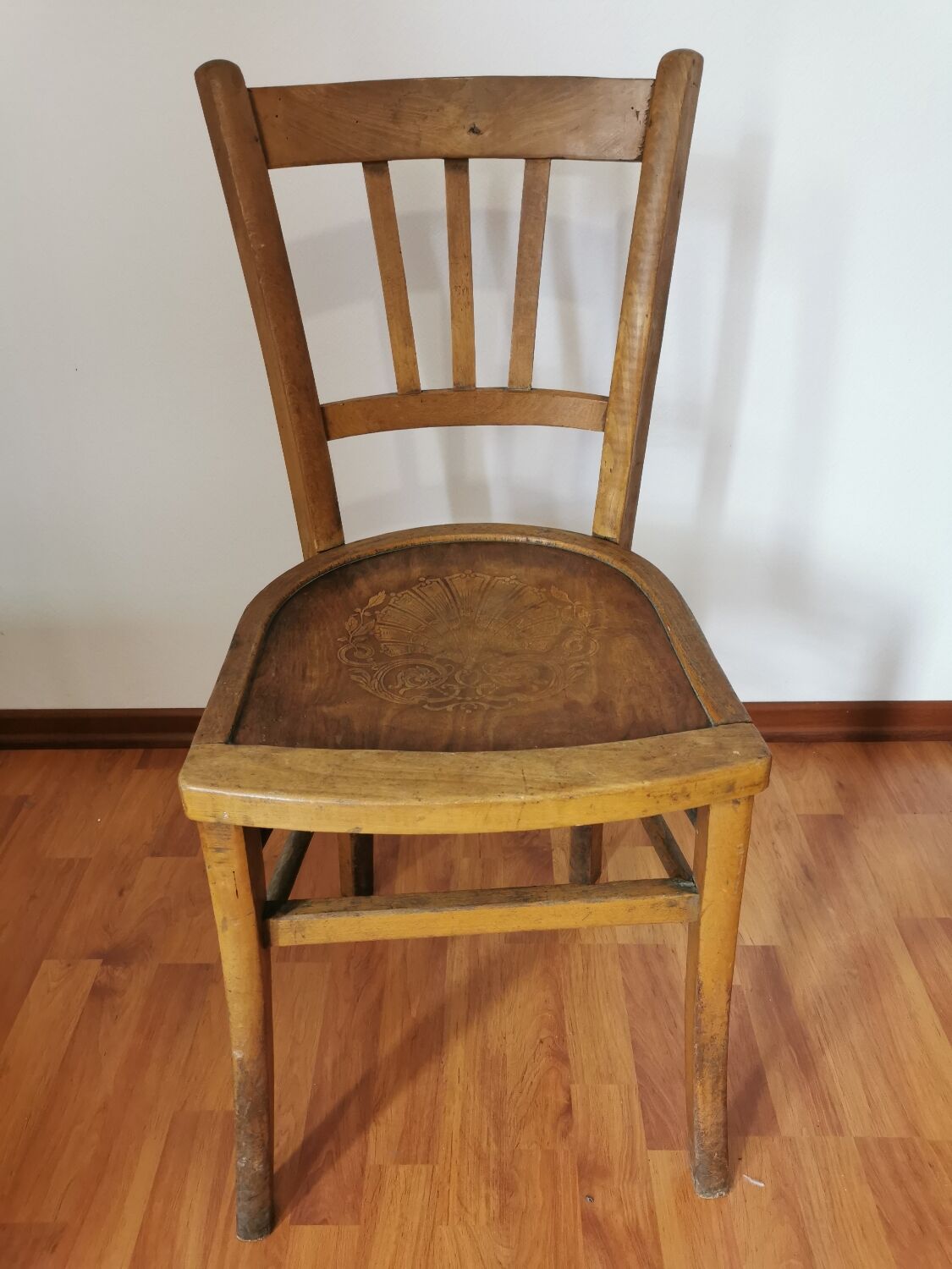 Set table and chairs bistro antique