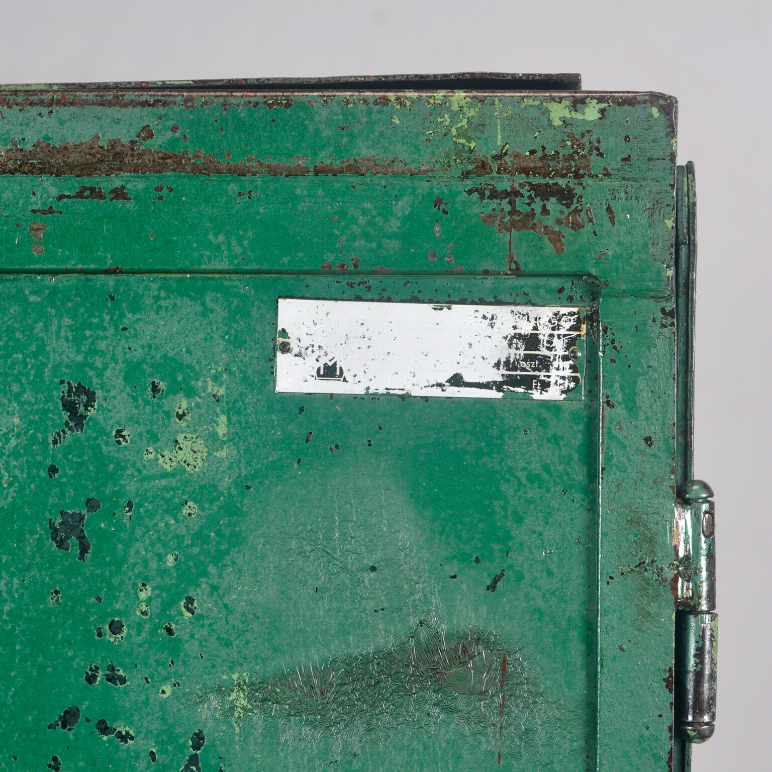 Industrial Iron Cabinet, 1960s