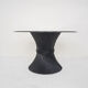 Bamboo and glass McGuire "Wheet" dining table, U.S.A, 1970's