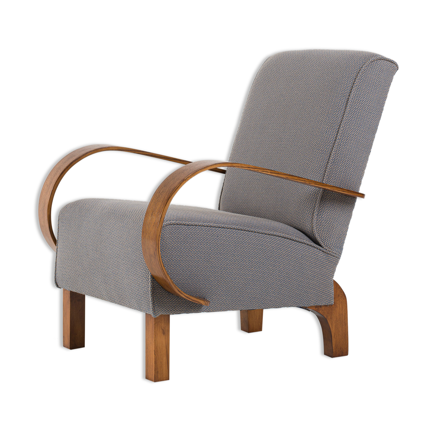 Fauteuil Tchécoslovaque vintage années 60