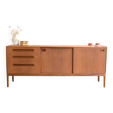 Danish teak sideboard * Sliding doors * 183 cm