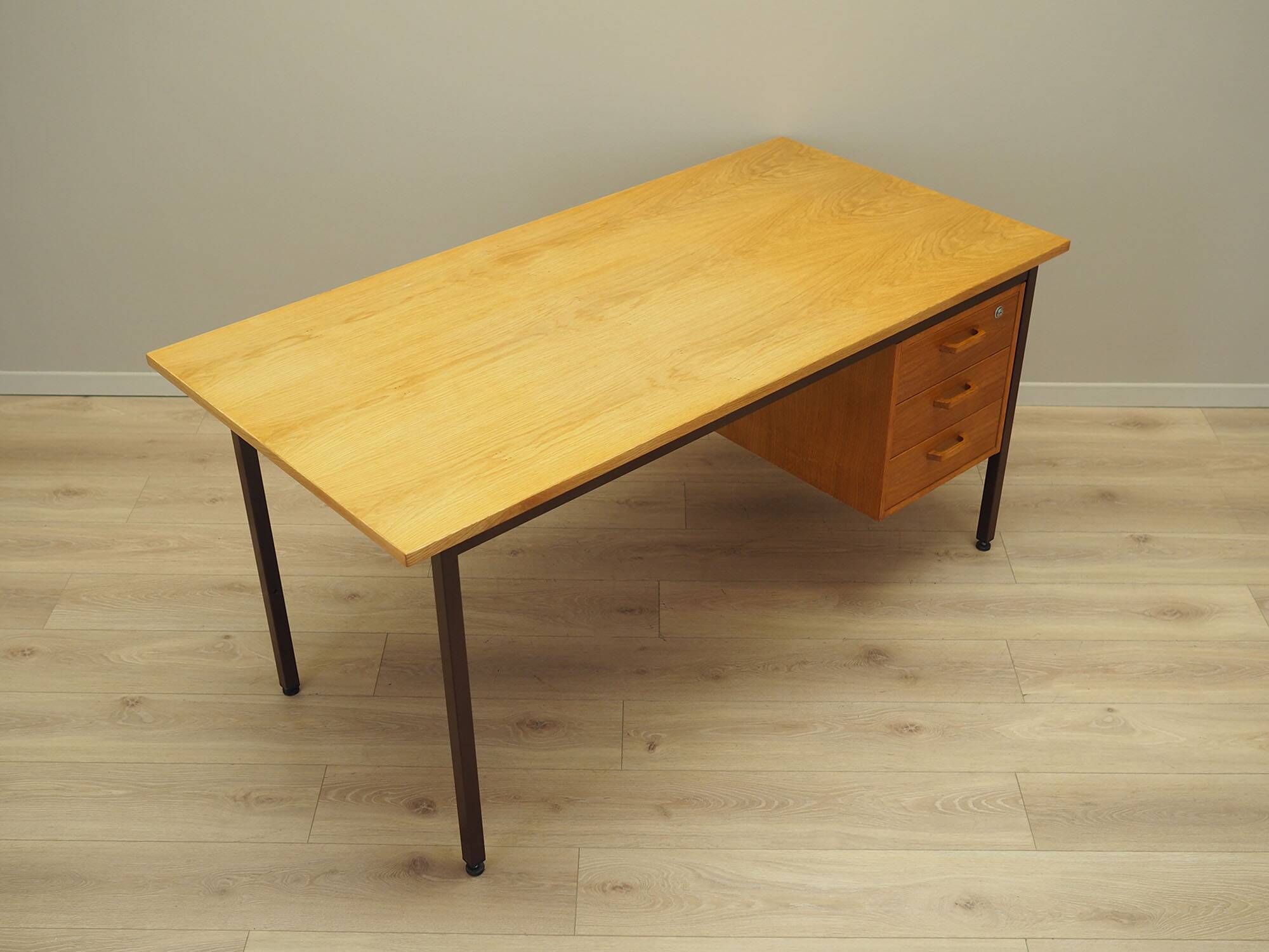 Ash desk, Danish design, 1970s, production: Denmark