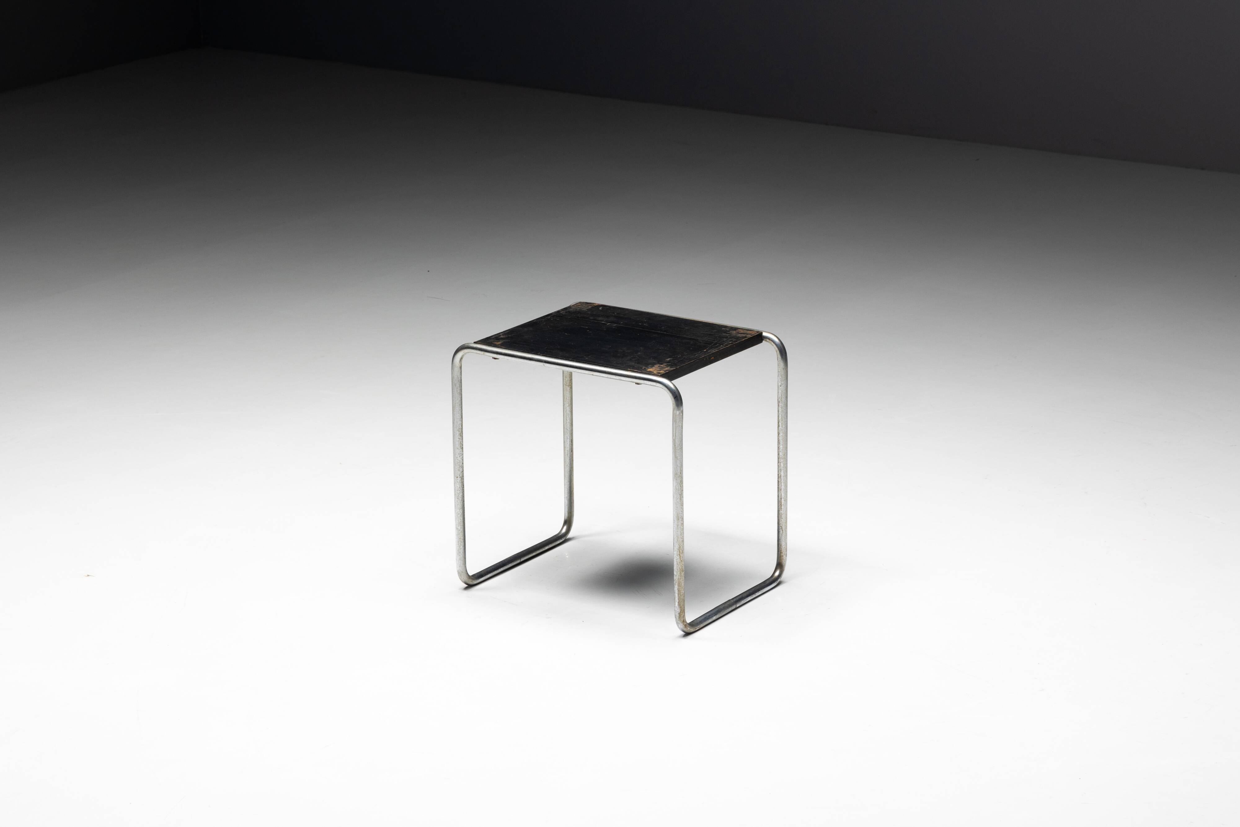 First Edition Side Tables by Marcel Breuer for Thonet, Germany, 1930s