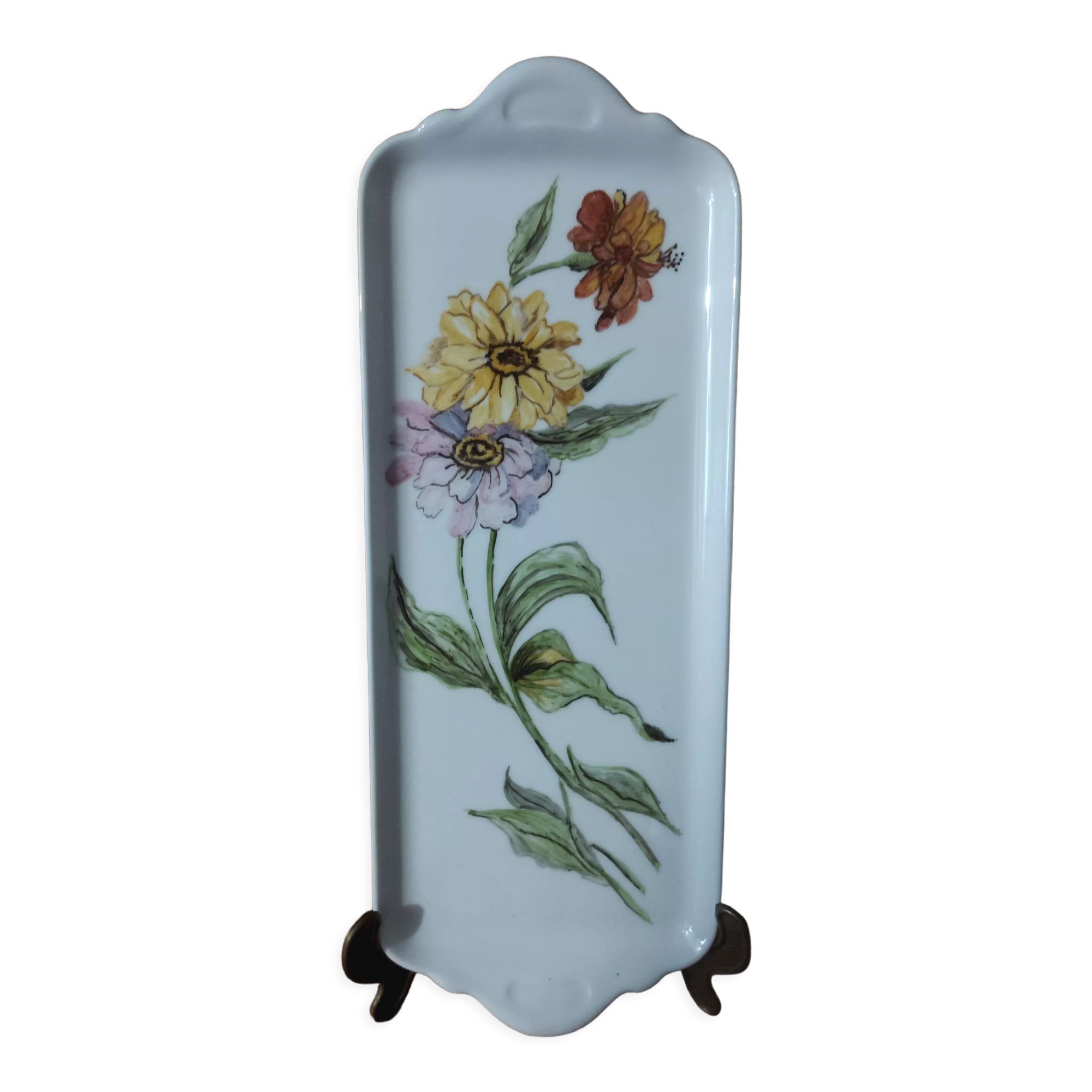 Dish cake decoration flowers