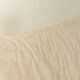 COR Space Age seating group, 1970s, set of 6 armchairs and footstool, cream white