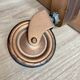 Bar cart / Vintage Art Deco service trolley – Wood and copper