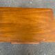 Louis Philippe wooden bedside table with 2 drawers