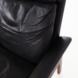 Fauteuil en cuir par Hans Olsen