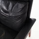 Leather armchair by Hans Olsen