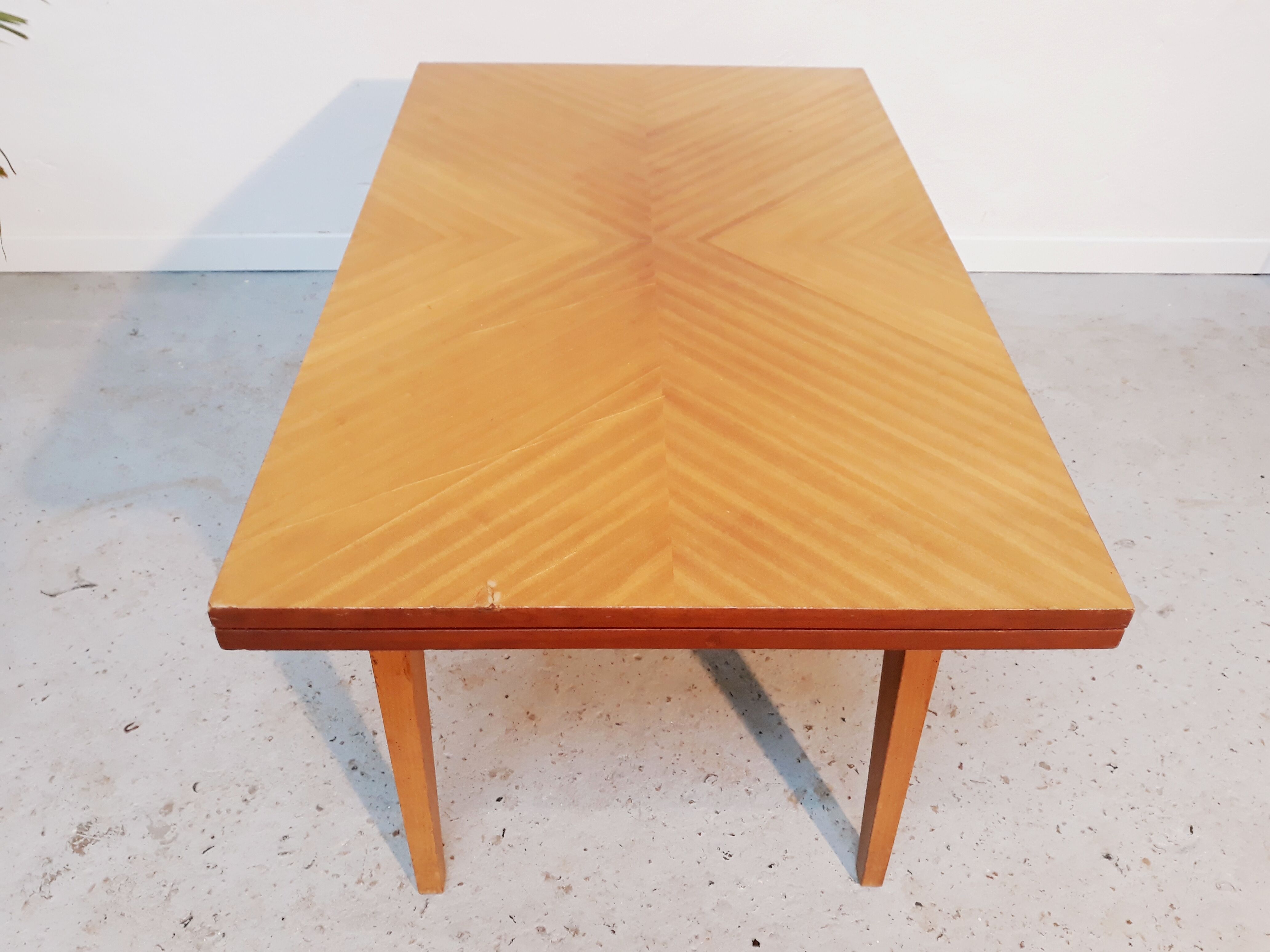 Albert Ducrot portfolio liftable vintage coffee table