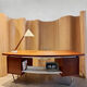 Bureau d’écriture de design néerlandais vintage 'Boomerang'