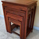 Tables trundle exotic wood China Asia XXeme