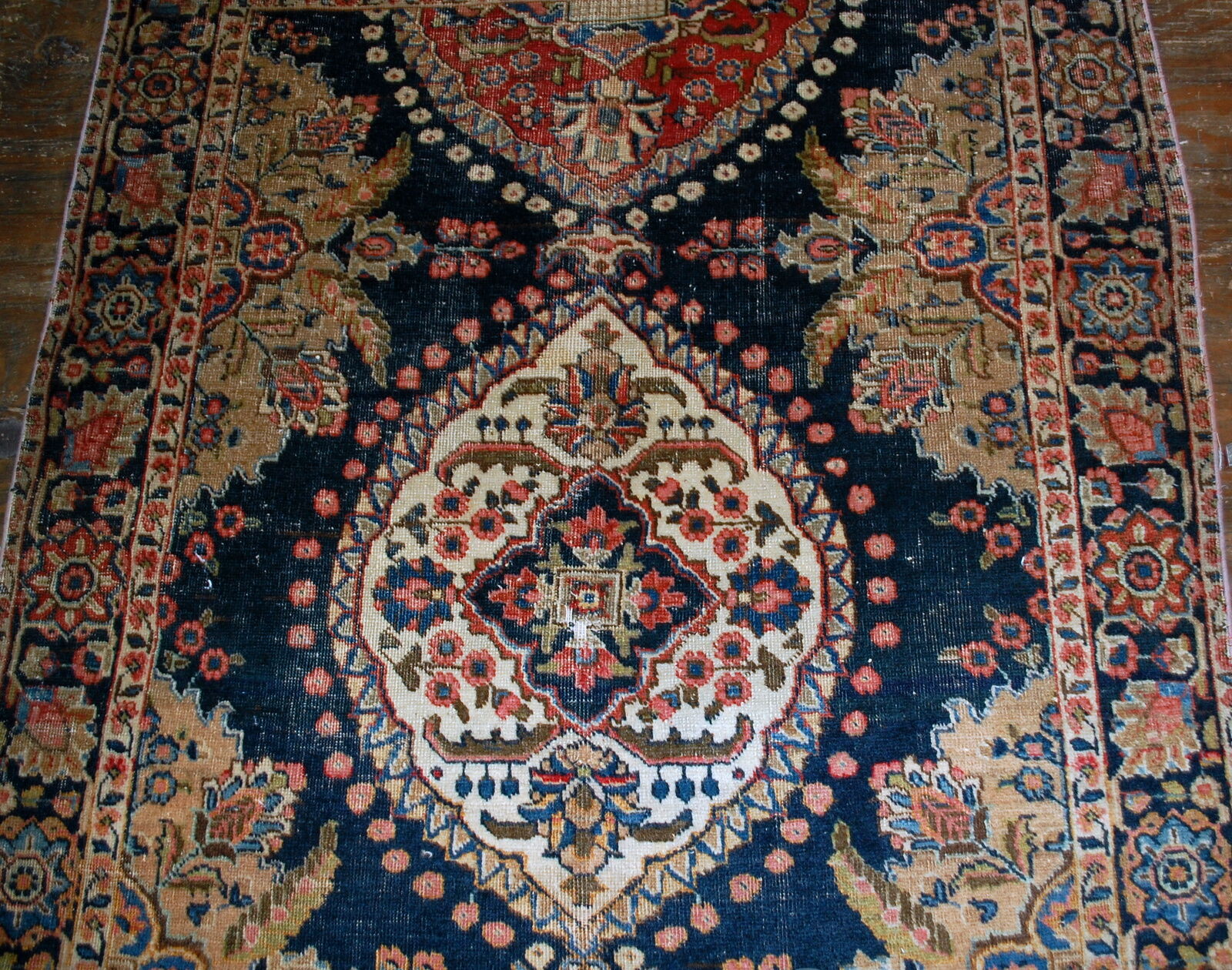 Former carpet Persian malayer done hand 122cm x 183 cm 1920 - 1 B 26