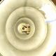 Old globe ceiling light suspension glass from Clichy