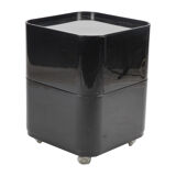 Black Componibili by Anna Castelli Ferrieri for Kartell