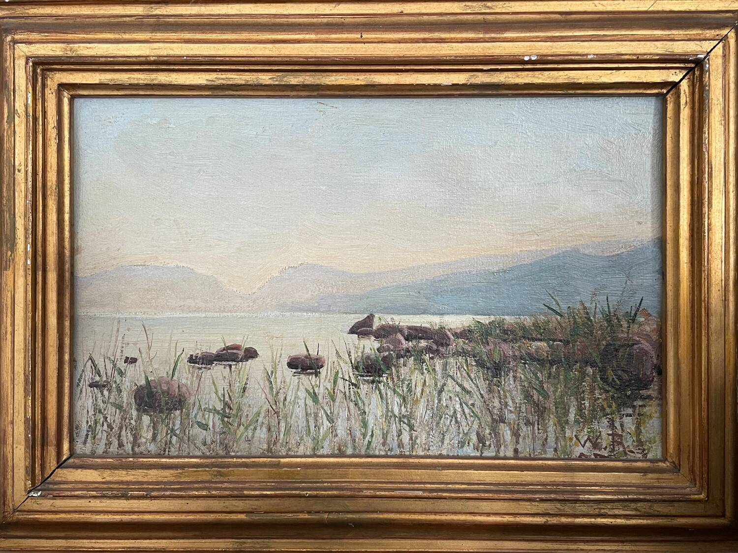 Oil painting by William Rothlisberger 1933
