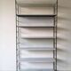 Design style Dutch 1960s metal shelf
