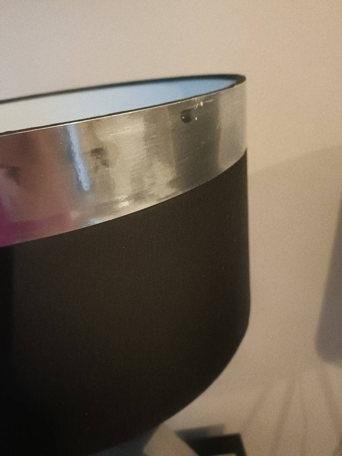 Lamp in X, cross, steel, design