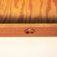 Teak wall shelf bedside - Denmark 1960s