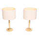 Sölken Leuchten Brass table lamps 1970s Germany