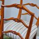 Set of 6 vintage chairs in Chippendale Revival style.