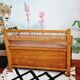 Bench chest veneer oak and rattan