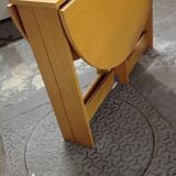 Table ovale bois pliable