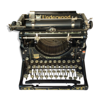 Old Underwood Typewriter