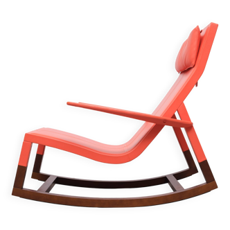 Poltrona Frau’s The Don’do Rocking chair Design Jean-Marie Massaud Italy
