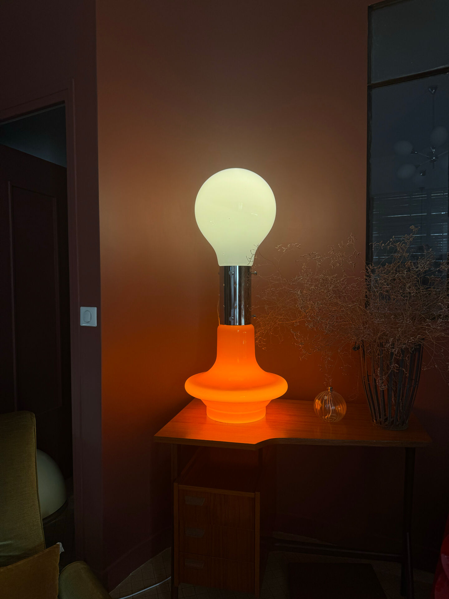 Murano Glass Floor Lamp Model Birillo