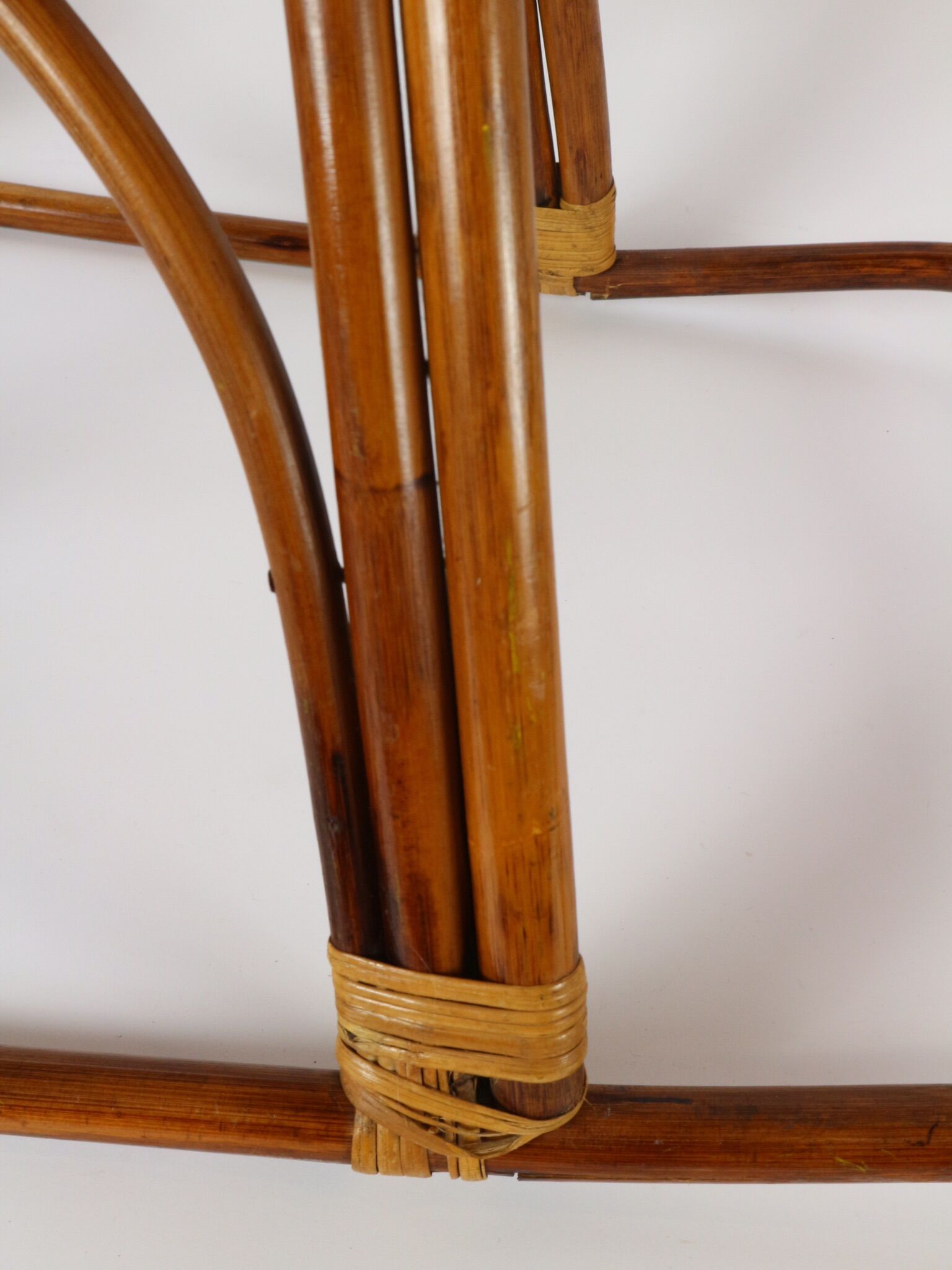 Rattan rocking horse, vintage