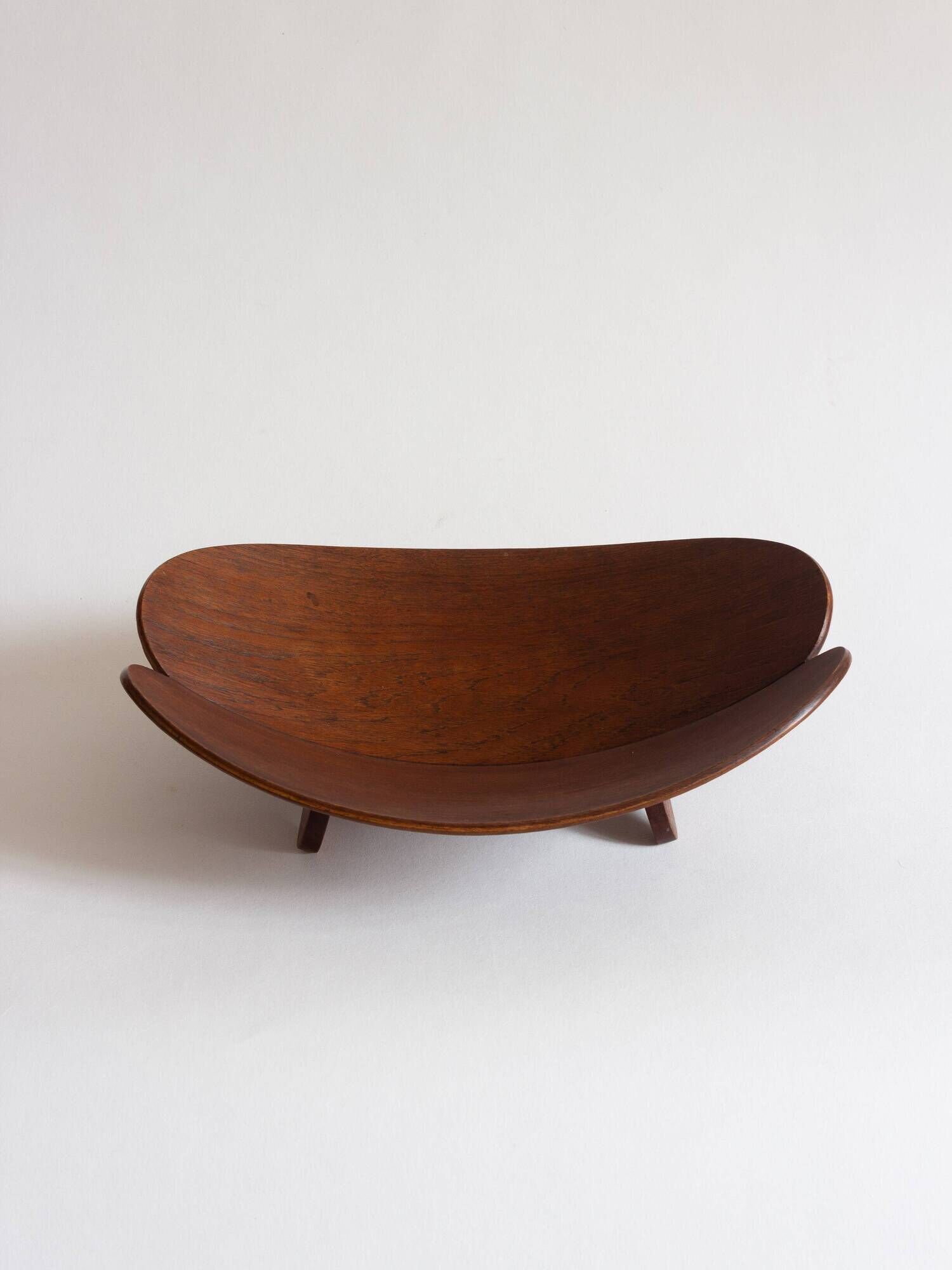 Scandinavian plywood fruit basket, 1960s